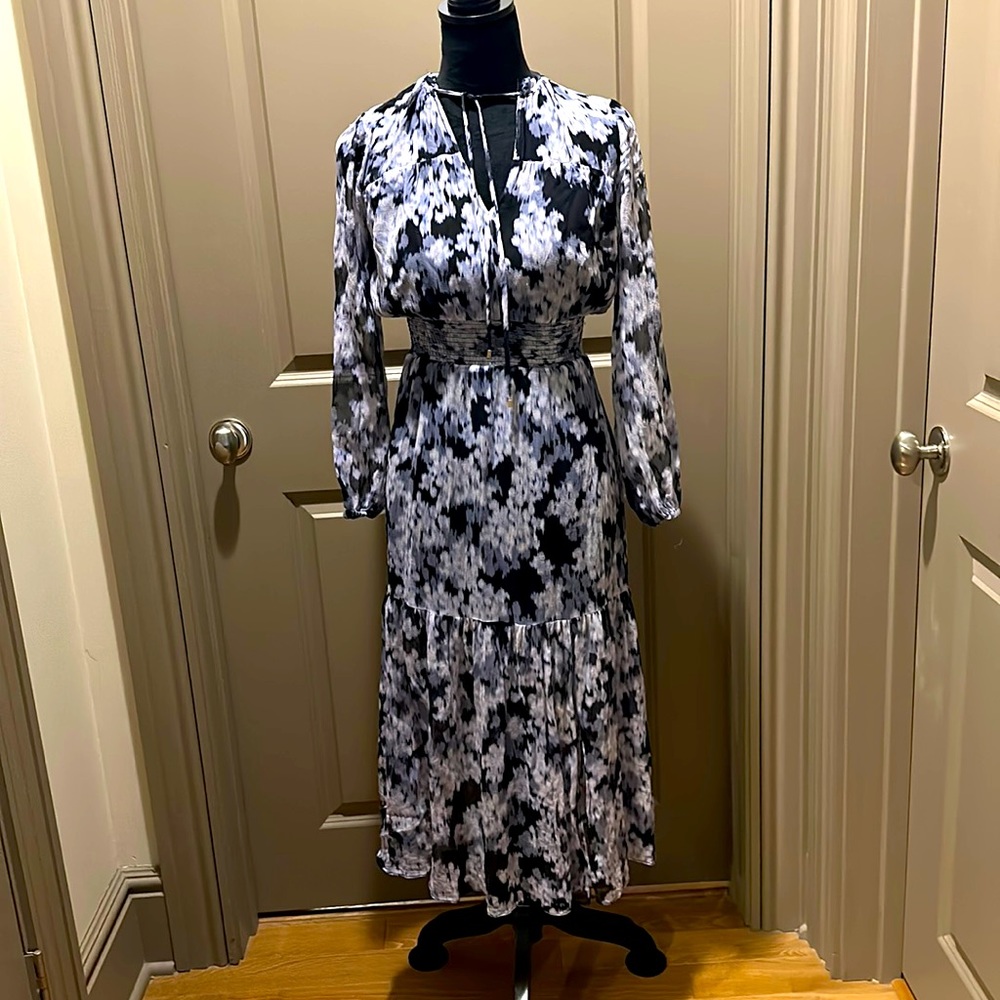 Intermix sheer dress sz 0